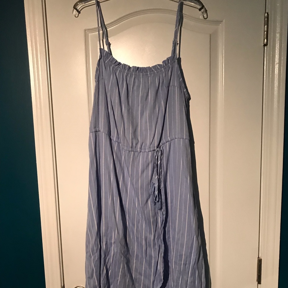 Long stripped dress
